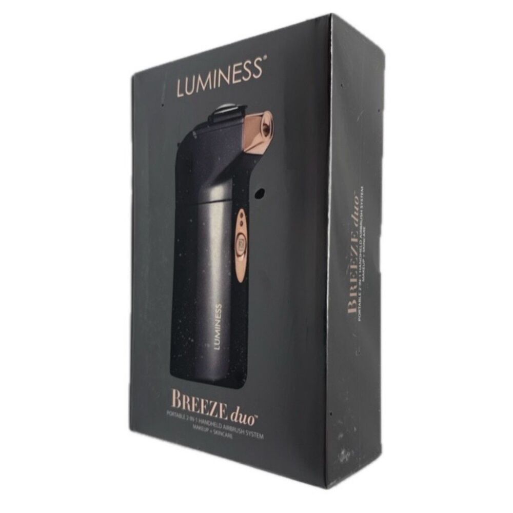 Luminess Breeze Duo 2-Speed Airbrush Makeup System New Sealed Cordless Device